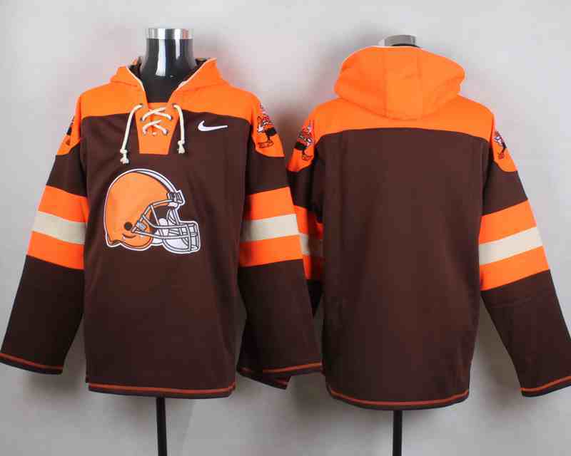 Nike Browns Blank Brown Hooded Jersey