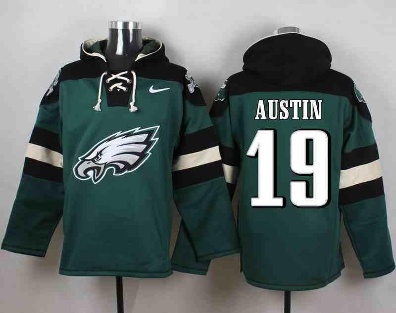 Nike Eagles 19 AUSTIN Green Hooded Jersey