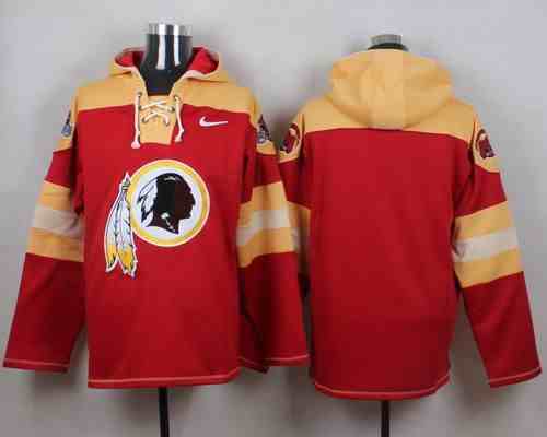 Nike Redskins Blank Red Hooded Jersey