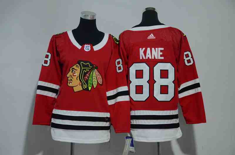 Blackhawks 88 Patrick Kane Red Youth Adidas Jersey