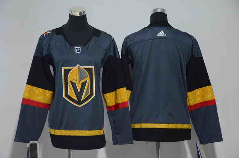 Vegas Golden Knights Blank Gray Youth Adidas Jersey