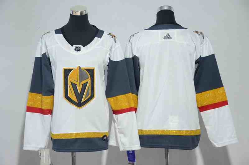 Vegas Golden Knights Blank White Youth Adidas Jersey