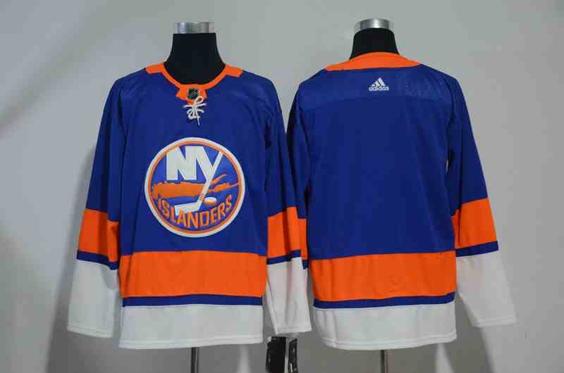 Islanders Blank Blue Adidas Jersey