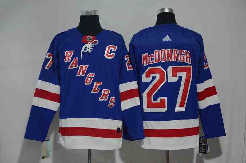 Rangers 27 Ryan McDonagh Blue Adidas Jersey