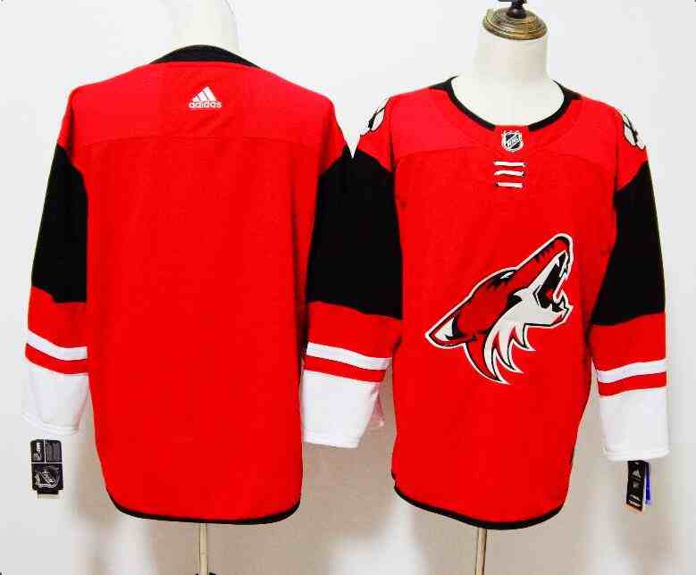 Coyotes Blank Red Adidas Jersey