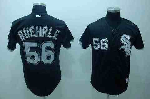 White Sox 56 Buehrle black Kids Jersey