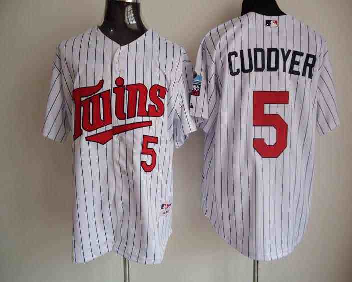 Twins 5 Michael Cuddyer white Kids Jersey
