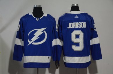 Lightning #9 Tyler Johnson Blue Adidas Jersey