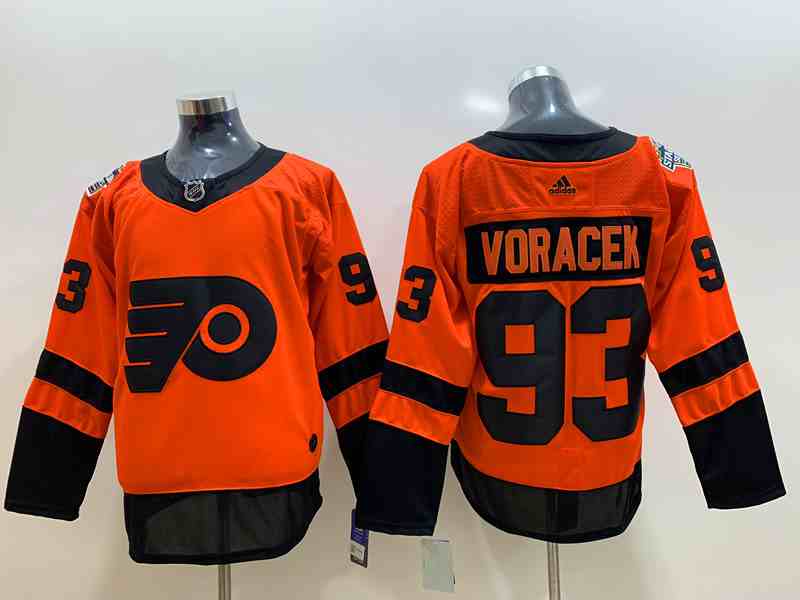 Flyers 93 Jakub Boracek 2019 Stadium Series Adidas Jersey