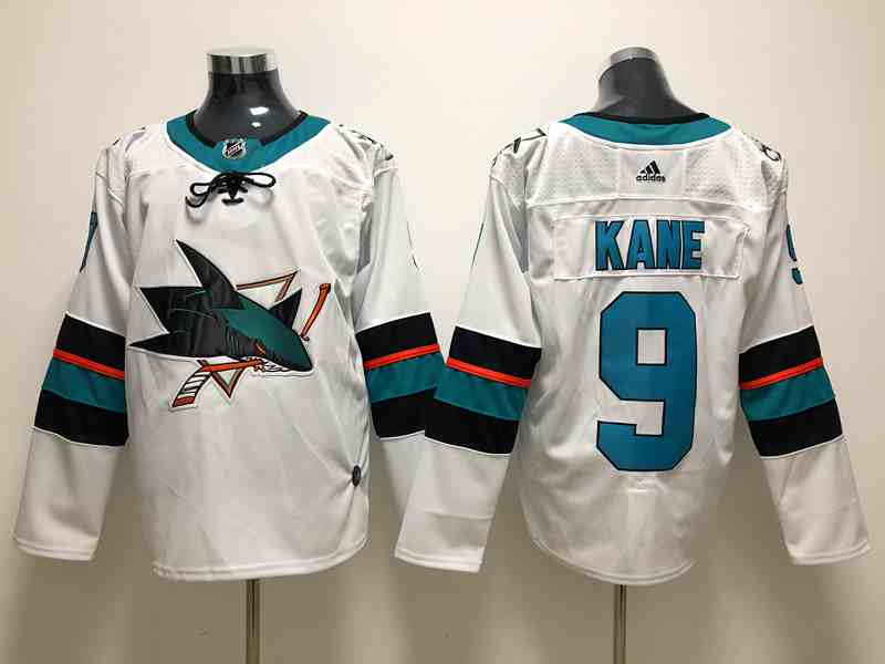 Sharks 9 Martin Havlat White Adidas Jersey