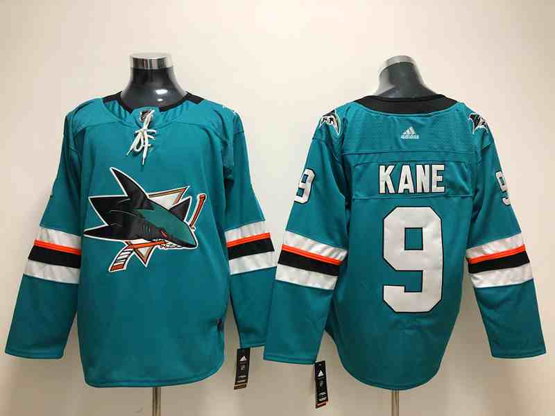 Sharks 9 Martin Havlat Teal Adidas Jersey