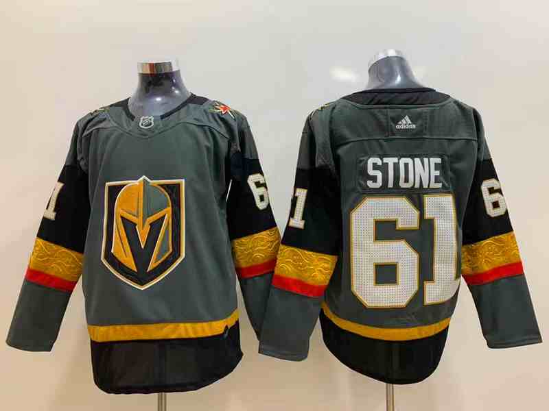 Vegas Golden Knights 61 Mark Stone Black Adidas Jersey