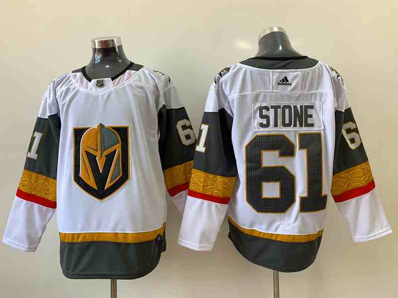Vegas Golden Knights 61 Mark Stone White Adidas Jersey