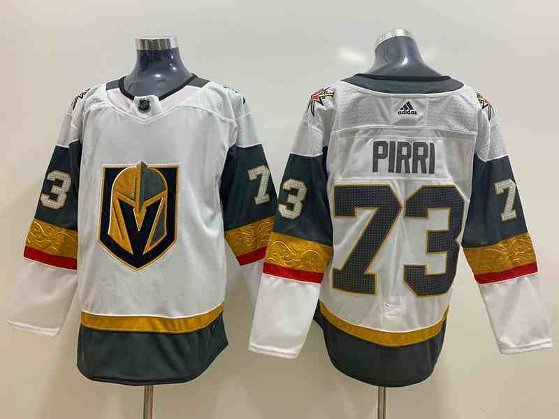 Vegas Golden Knights 73 Brandon Pirri White Adidas Jersey