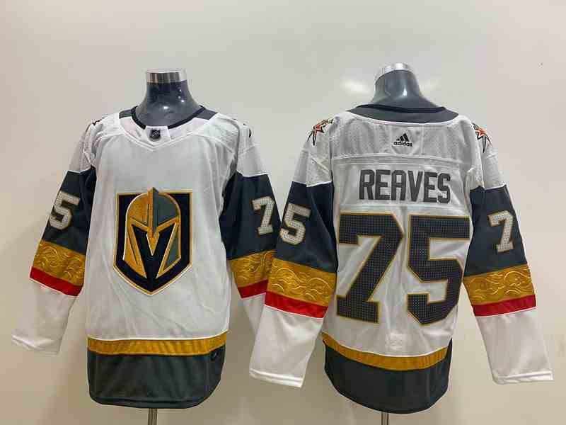 Vegas Golden Knights 75 Ryan Reaves White Adidas Jersey