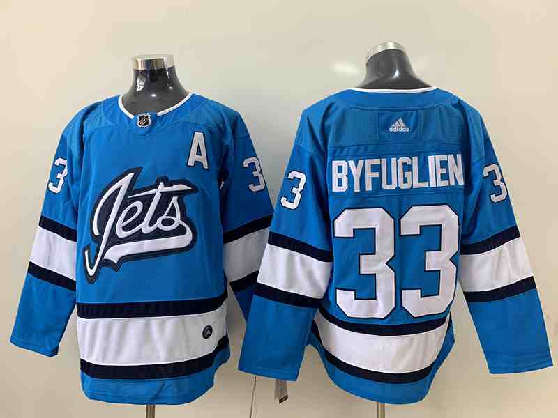 Winnipeg Jets 33 Dustin Byfuglien Light Blue Adidas Jersey