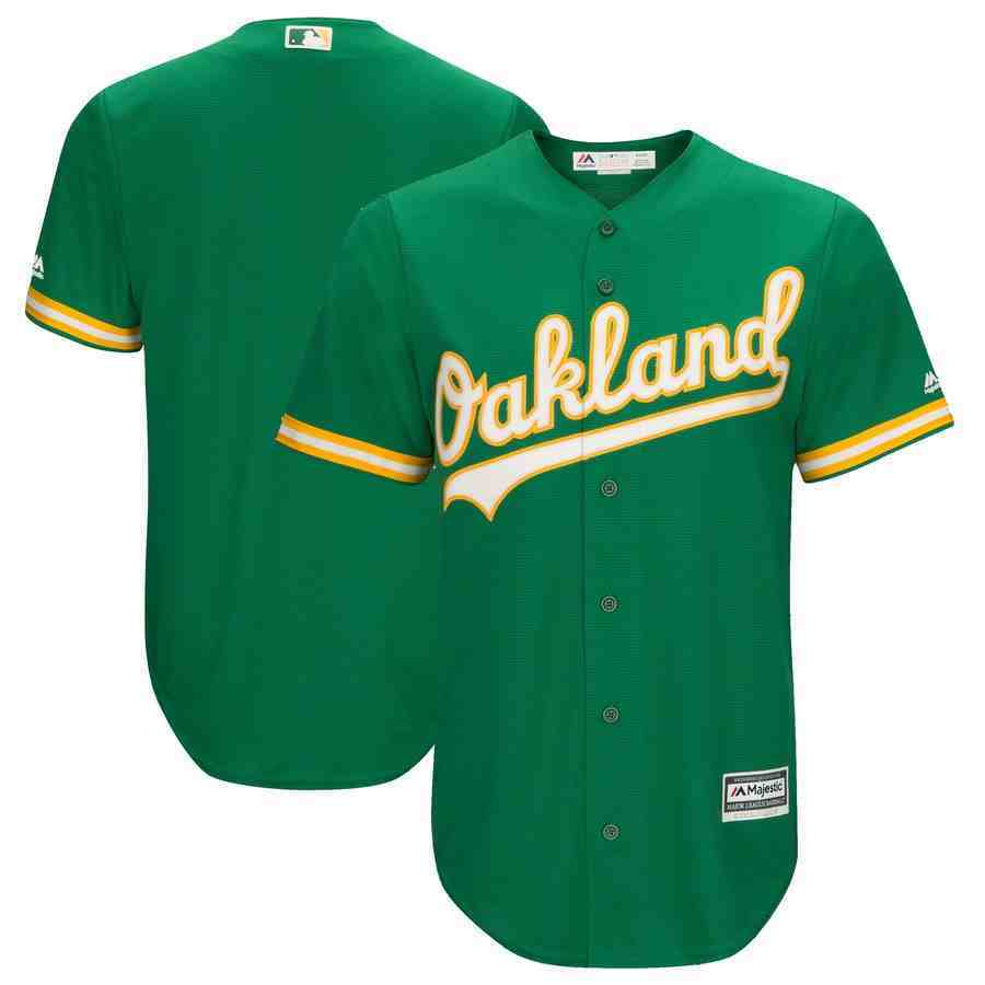Athletics Blan Kelly Green Cool Base Jersey