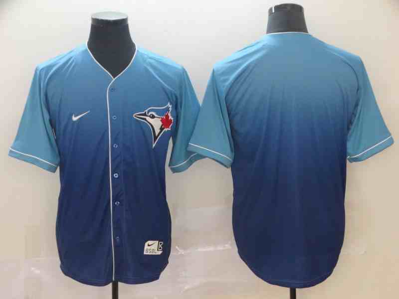 Blue Jays Blank Royal Drift Fashion Jersey