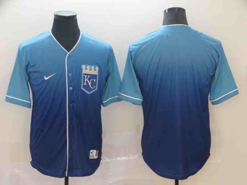 Royals Blank Blue Drift Fashion Jersey