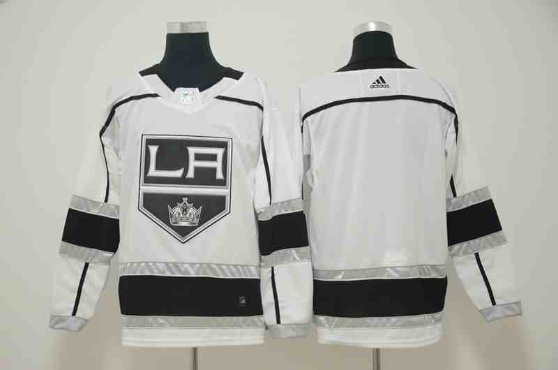 Kings Blank White Adidas Jersey