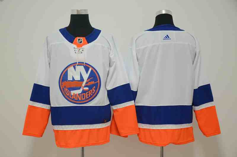 Islanders Blank White Adidas Jersey