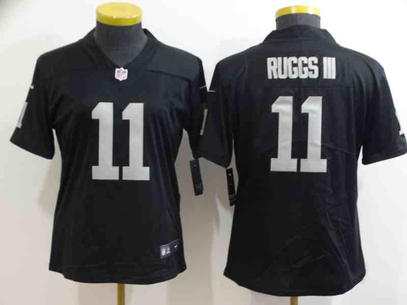 Nike Raiders 11 RUGGS  III Black Vapor Untouchable Women Limited Jersey