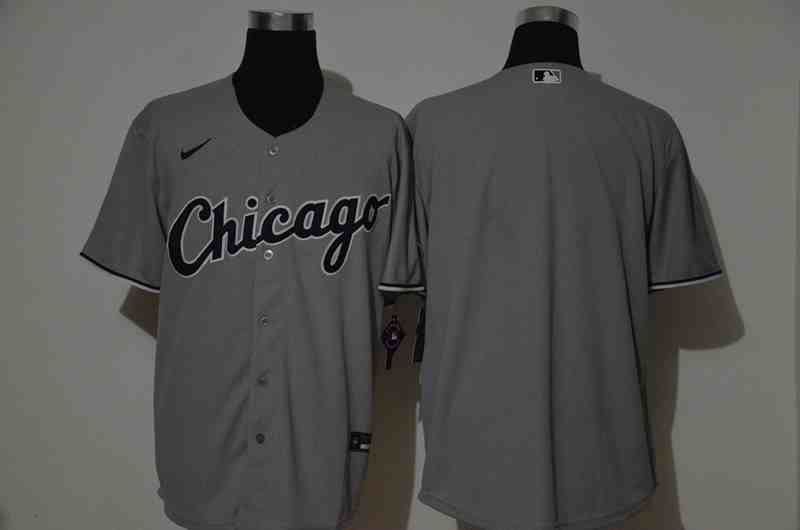 White Sox  Gray 2020 Nike Cool Base  Jersey