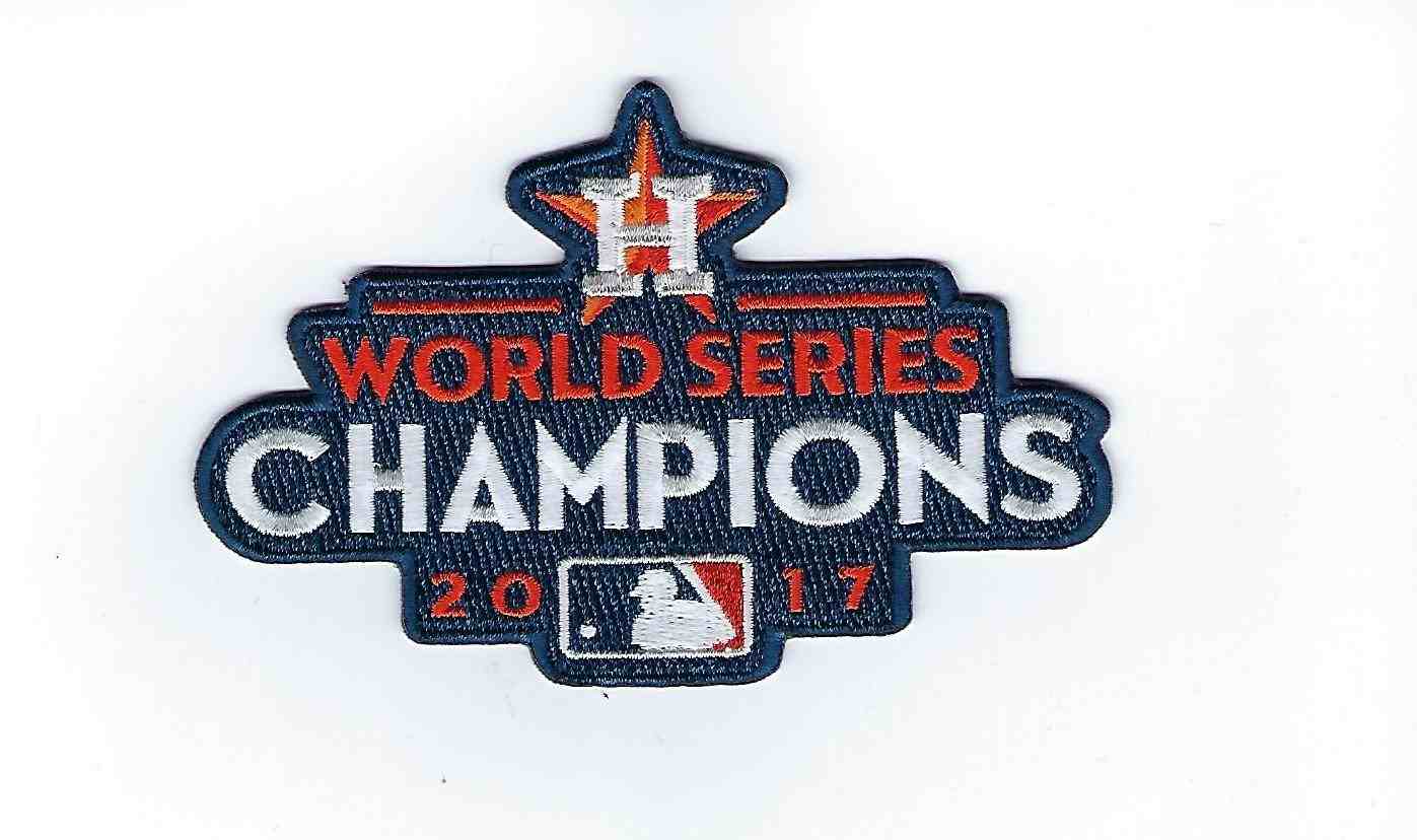 Houston Astros 2017 World Series Champions Patch