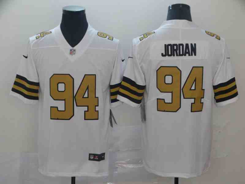 Nike Saints 94 Cameron Jordan White Color Rush Limited Youth  Jersey