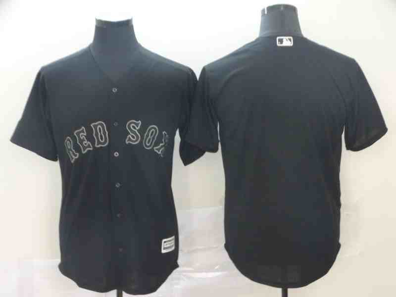 Red Sox Blank Black 2019 Players' Weekend Authentic Player Jersey