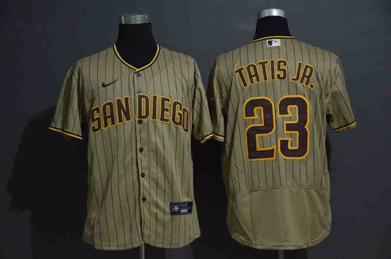Padres 23 Fernando Tatis Jr. Brown Nike 2020 Flexbase Jersey