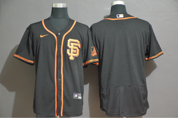 Giants Blank Black 2020 Nike Flexbase Jersey