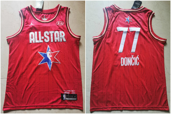 Mavericks-77-Luka-Doncic-Red-2020-NBA-All-Star-Jordan-Brand-Swingman-Jersey
