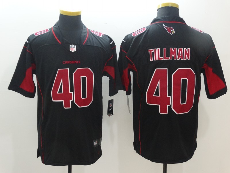 Nike Cardinals 40 Pat Tillman Black Youth Color Rush Limited Jersey
