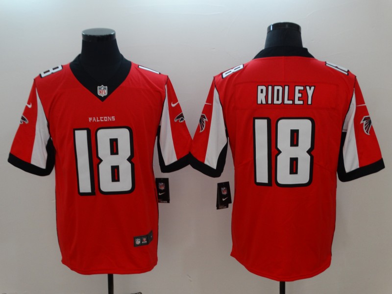 Nike Falcons 18 Calvin Ridley Red Youth Vapor Untouchable Limited Jersey