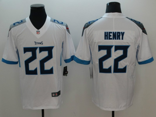 Nike Titans 22 Derrick Henry White Youth Vapor Untouchable Limited Jersey
