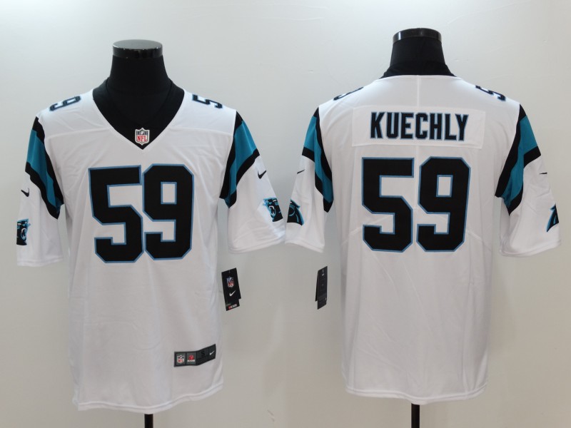 Nike Panthers 59 Luke Kuechly White Youth Vapor Untouchable Player Limited Jersey