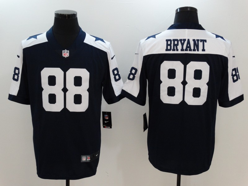 Nike Cowboys 88 Dez Bryant Navy Throwback Youth Vapor Untouchable Player Limited Jersey
