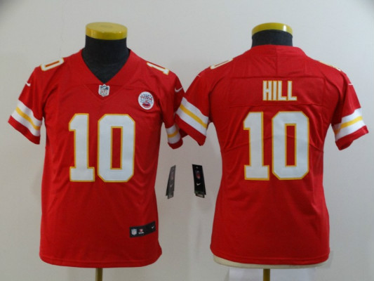 Nike Chiefs 10 Tyreek Hill Red Women's  Vapor Untouchable Limited Jersey