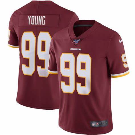 99 Chase Young Washington Redskins White Football Yotuh Jersey