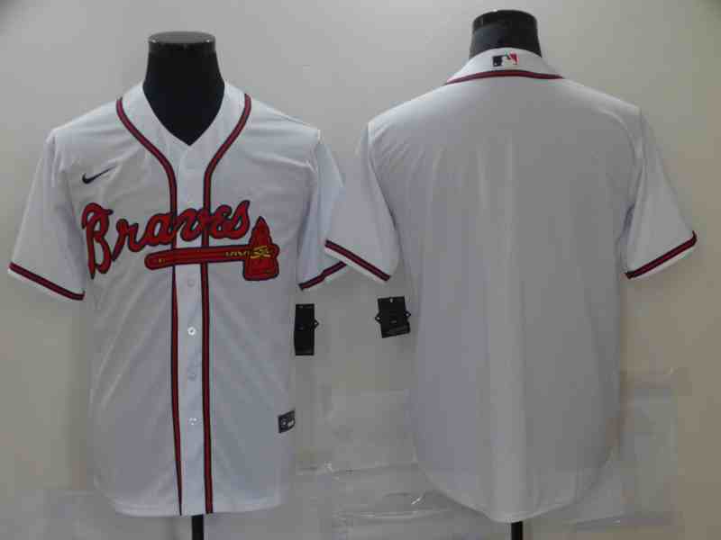 Atlanta Braves White 2020 Cool Base Team Jersey