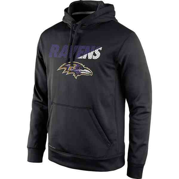 Men's Baltimore Ravens Hoodies – Black