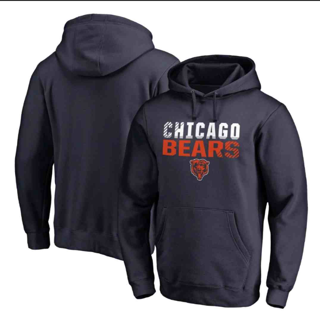 Men's Chicago Bears  Sideline Circuit Pullover Performance Hoodie