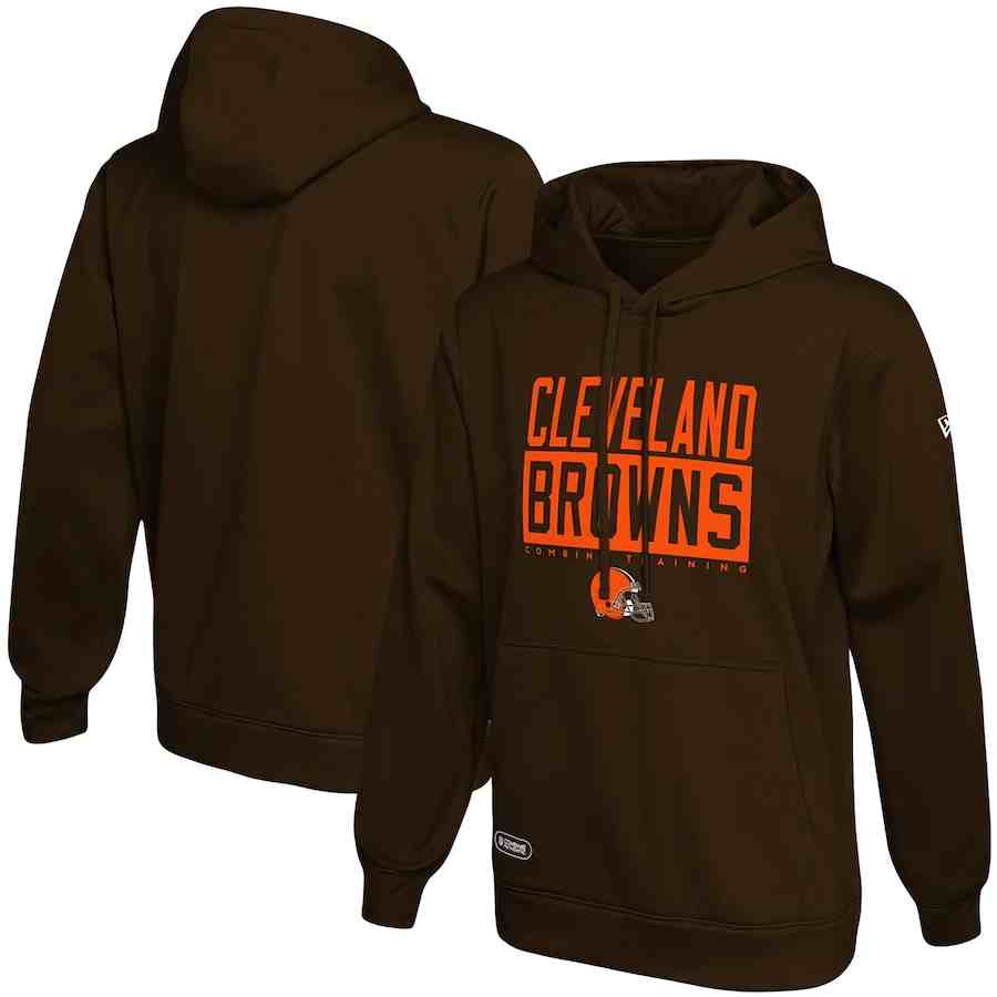Cleveland Browns Brown School of Hard Knocks Pullover Hoodie