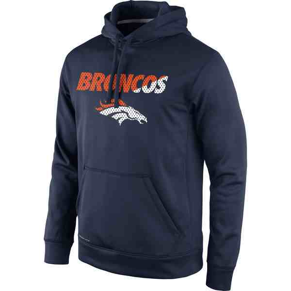 Men's Denver Broncos Performance Hoodie