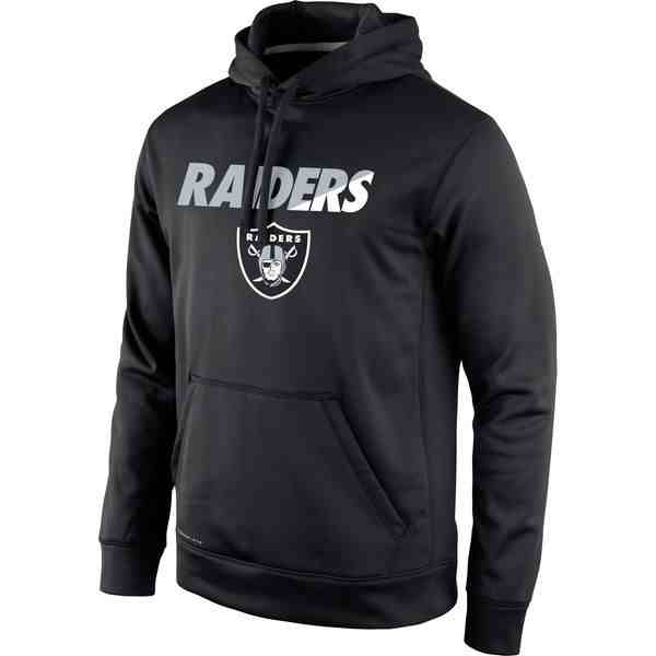 Men's Oakland Raiders Performance Pullover Hoodie