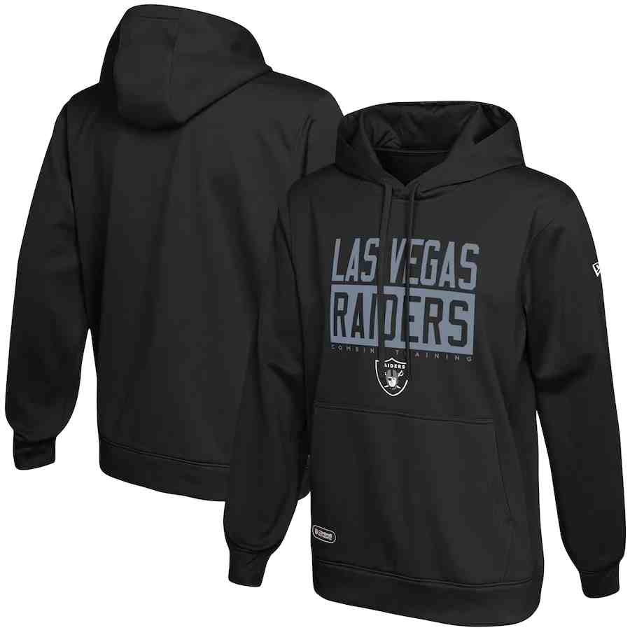 Las Vegas Raiders Black School of Hard Knocks Pullover Hoodie