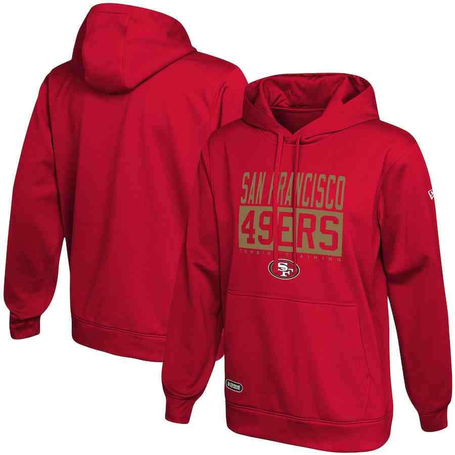 San Francisco 49ers Scarlet School of Hard Knocks Pullover Hoodie