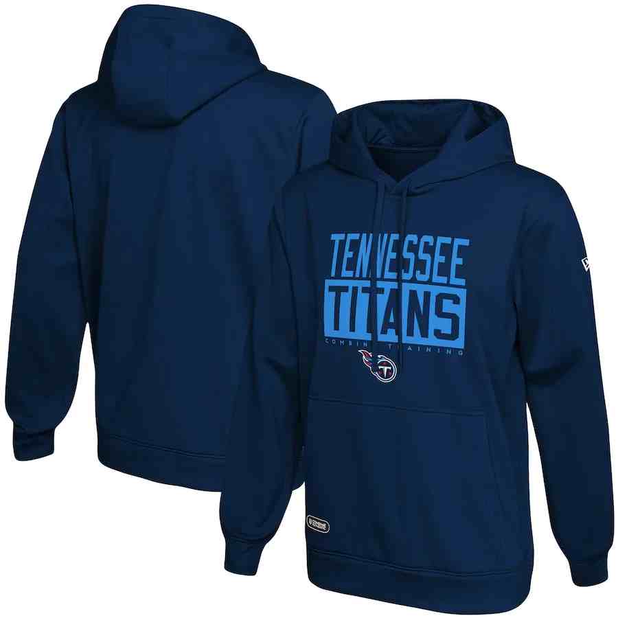 Tennessee Titans Navy School of Hard Knocks Pullover Hoodie