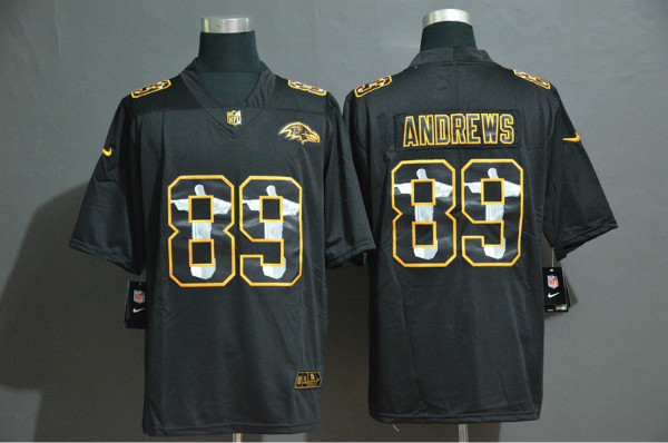 Nike Ravens 89 Mark Andrews Black Jesus Faith Edition Limited Jersey